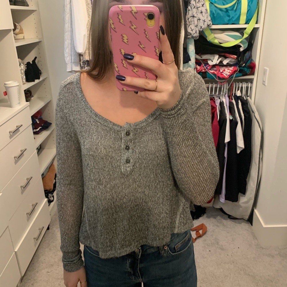 Grey sweater